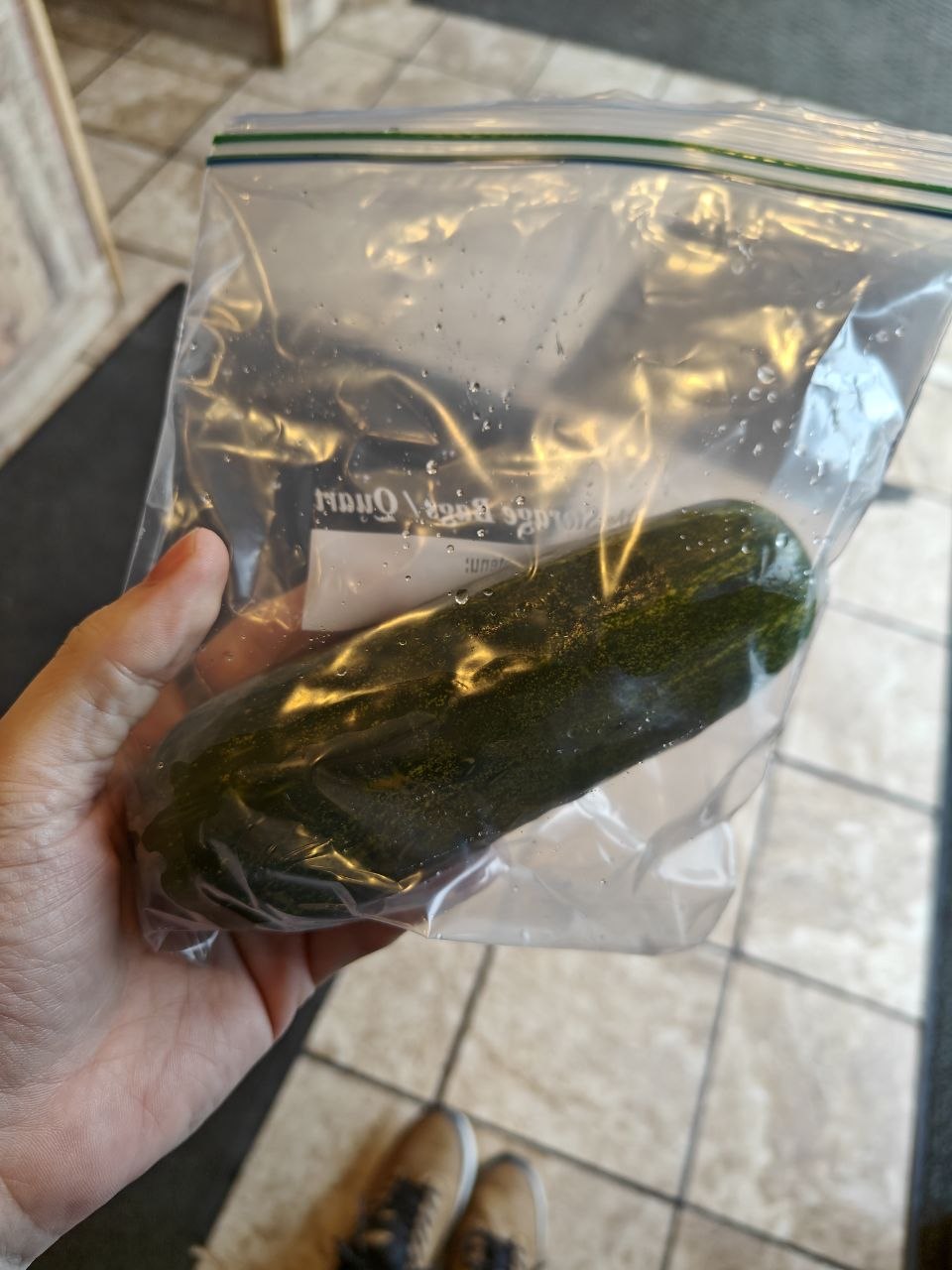 A pickle.