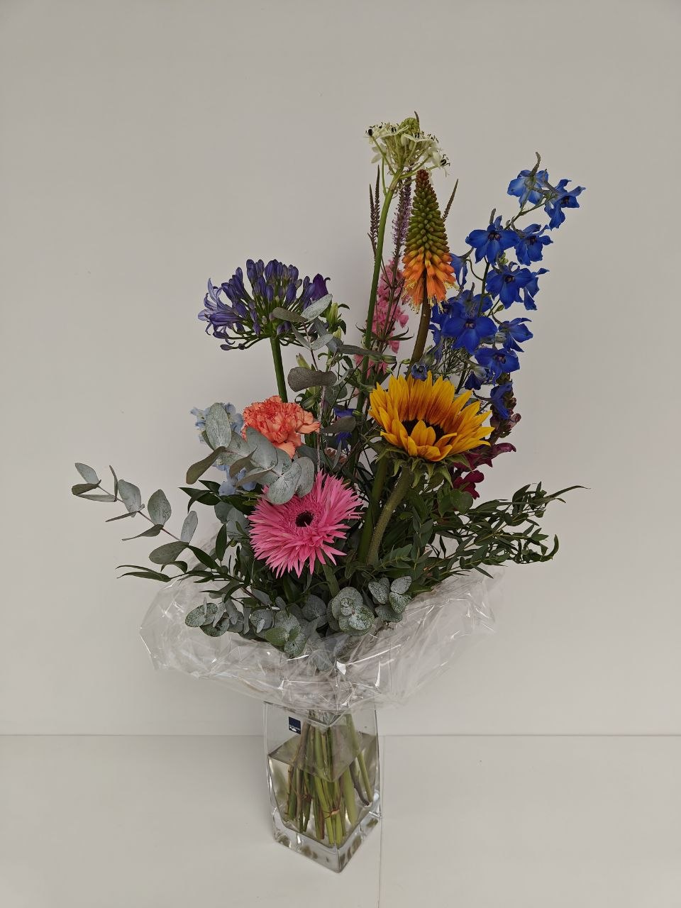 bouquet in vase
